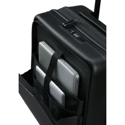 Samsonite Restackd Spinner 55 EXP Easy Acces black