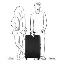 Samsonite Restackd Spinner 81 EXP black