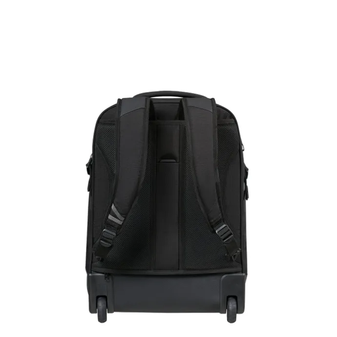 Samsonite Roadseeker Laptop Wheeled Backpack 17.3" deep black