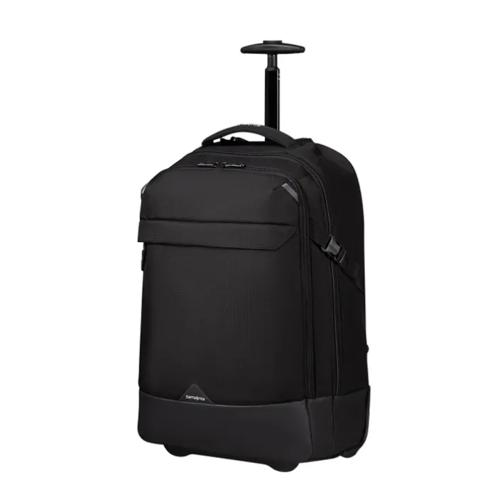 Samsonite Roadseeker Laptop Wheeled Backpack 17.3" deep black