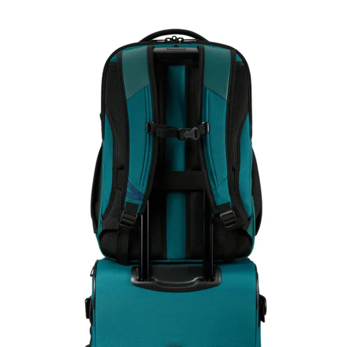Samsonite Roadseeker Laptop Backpack L Expandable deep teal