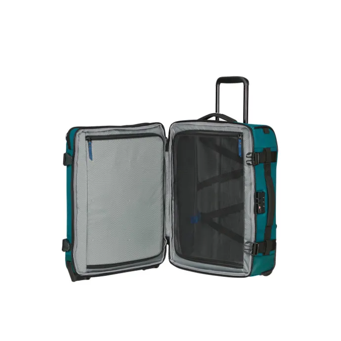 Samsonite Roadseeker Wheeled Duffle 55/20 Backpack deep teal