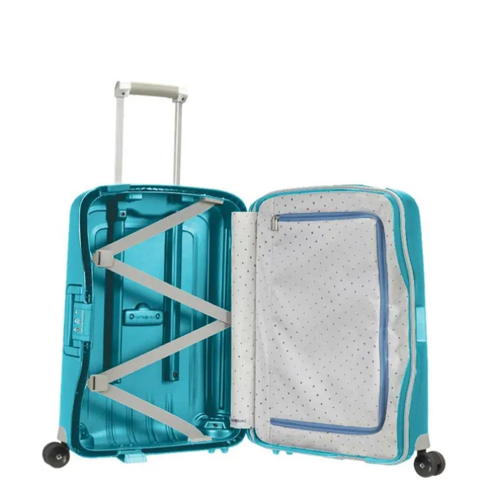 Samsonite S'Cure Spinner 55 aqua blue
