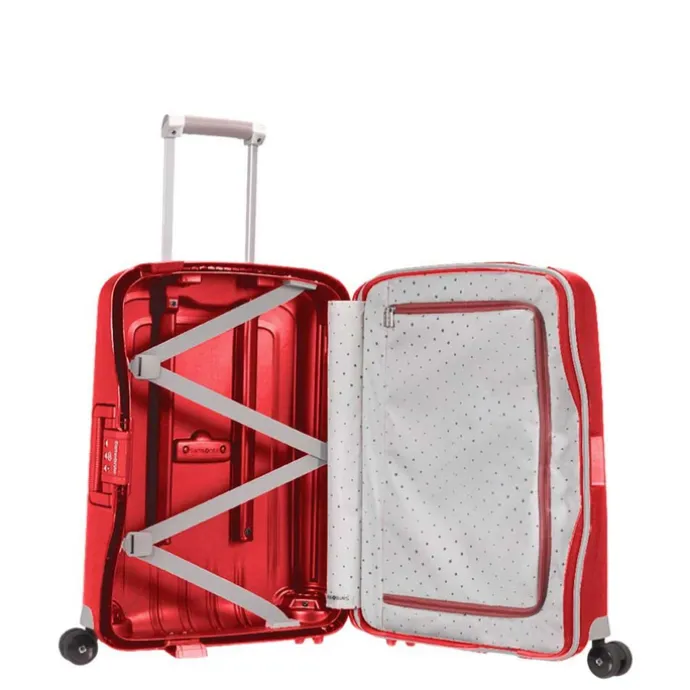 Samsonite S'Cure Spinner 55 crimson red