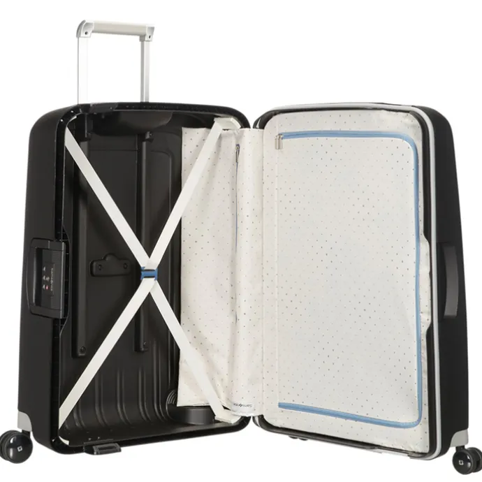 Samsonite S'Cure Spinner 75 Set van 2 black
