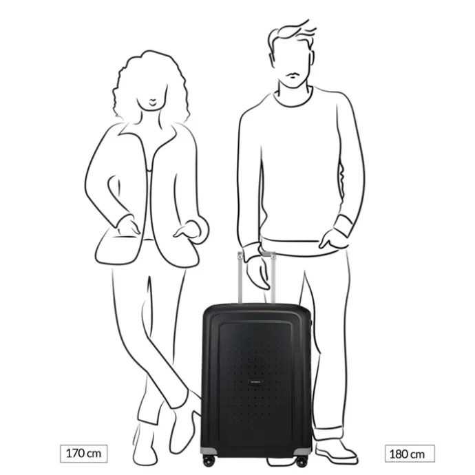Samsonite S'Cure Spinner 69 apricot