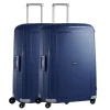 Samsonite S'Cure Spinner 75 Set van 2 dark blue