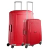 Samsonite S'Cure Spinner 55 + 75 Set crimson red