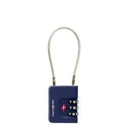 Samsonite TA Revolution Cablelock 3 Dial TSA midnight blue