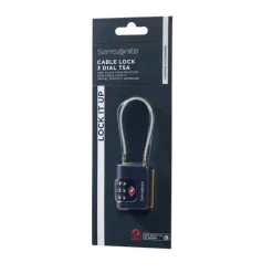 Samsonite TA Revolution Cablelock 3 Dial TSA midnight blue