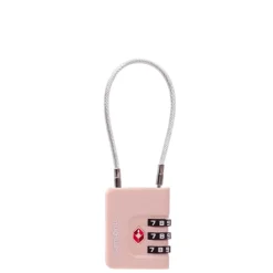 Samsonite TA Revolution Cablelock 3 Dial TSA rose