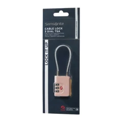 Samsonite TA Revolution Cablelock 3 Dial TSA rose