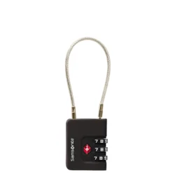 Samsonite TA Revolution Cablelock 3 Dial TSA black