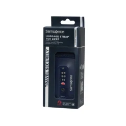 Samsonite TA Revolution Luggage Strap/TSA Lock midnight blue