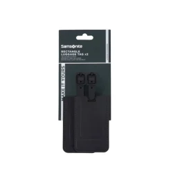 Samsonite TA Revolution Rectangle Luggage Tag X2 black