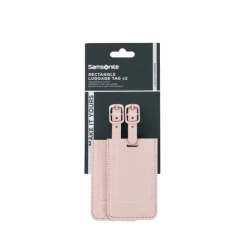 Samsonite TA Revolution Rectangle Luggage Tag X2 rose