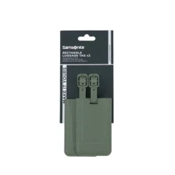 Samsonite TA Revolution Rectangle Luggage Tag X2 green