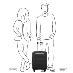 Samsonite Upscape Spinner 55 Exp Easy Access black