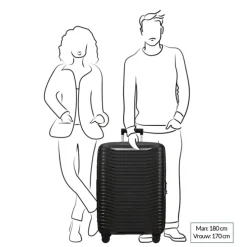 Samsonite Upscape Spinner 81 Expandable black