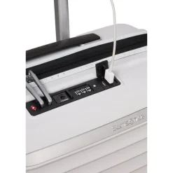 Samsonite Upscape Spinner 55 Exp cloud white