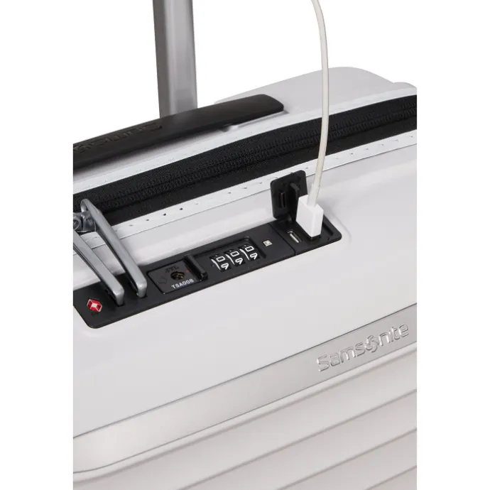 Samsonite Upscape Spinner 55 Exp cloud white
