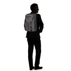 Samsonite Urban-Eye Backpack 15.6" 2 Pockets grey/cognac