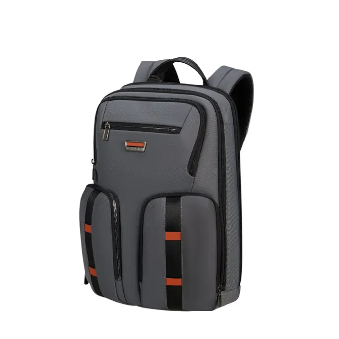 Samsonite Urban-Eye Backpack 15.6" 2 Pockets grey/cognac
