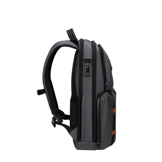 Samsonite Urban-Eye Backpack 15.6" 2 Pockets grey/cognac