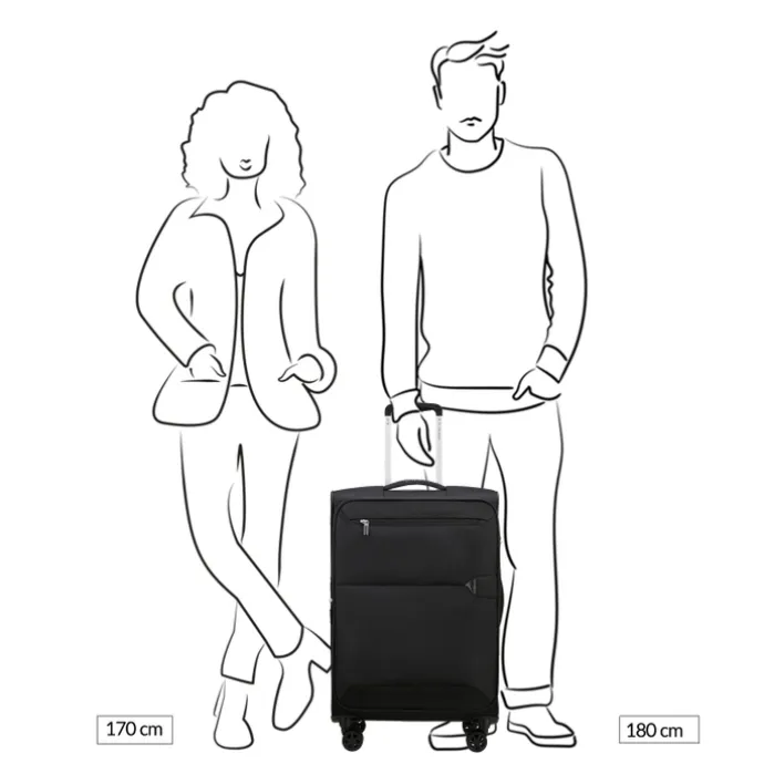 Samsonite Urbify Spinner 68 Exp black