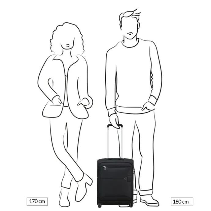 Samsonite Urbify Upright 45 Underseater black