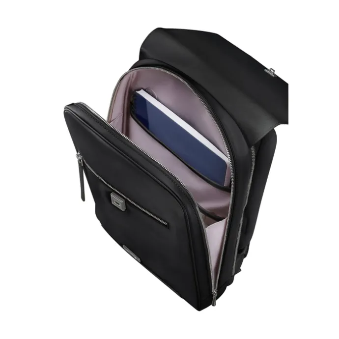 Samsonite Zalia 3.0 Backpack W/Flap 14.1" black