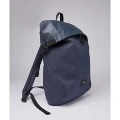 Sandqvist Alfred Backpack navy with black webbing