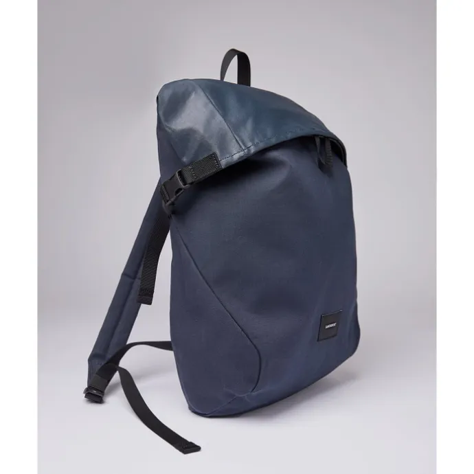 Sandqvist Alfred Backpack navy with black webbing