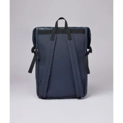 Sandqvist Alfred Backpack navy with black webbing