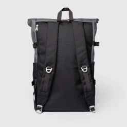 Sandqvist Icon Rolltop Backpack L multi dark with black leather