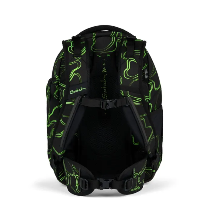 Satch Match School Backpack green supreme