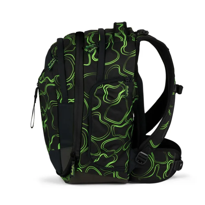 Satch Match School Backpack green supreme
