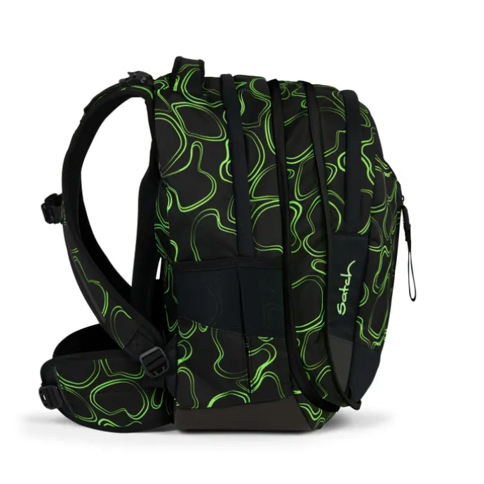 Satch Match School Backpack green supreme