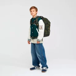 Satch Match School Backpack jurassic jungle