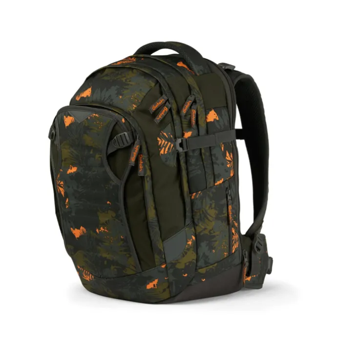 Satch Match School Backpack jurassic jungle