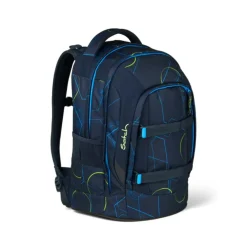 Satch Pack School Backpack blue tech