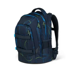 Satch Pack School Backpack blue tech