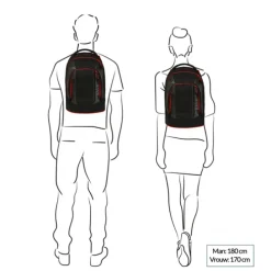 Satch Pack School Rugzak fire phantom