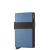 Secrid Bandwallet Matte steel blue-brown