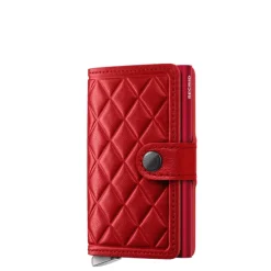 Secrid Miniwallet Emboss Diamond red