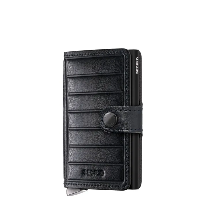Secrid Miniwallet Emboss Lines V2 black