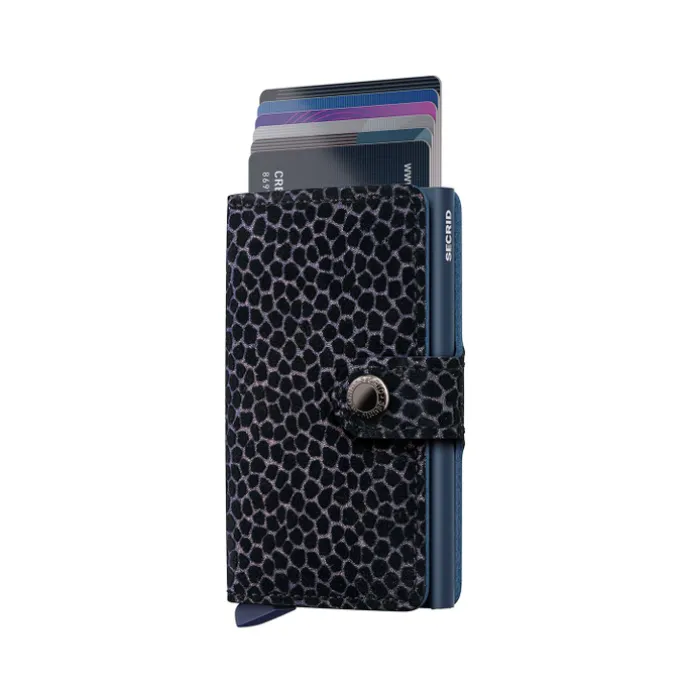Secrid Miniwallet Giraffina blue