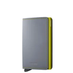 Secrid Miniwallet Matte grey & lime