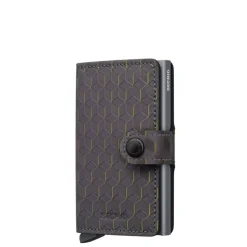Secrid Miniwallet Optical grey-yellow
