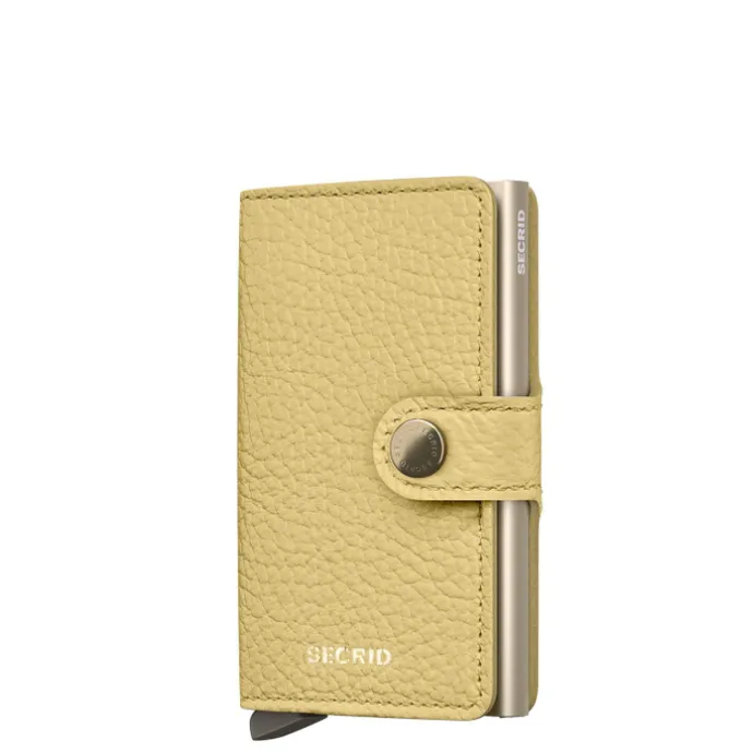 Secrid Miniwallet Pebble butter yellow